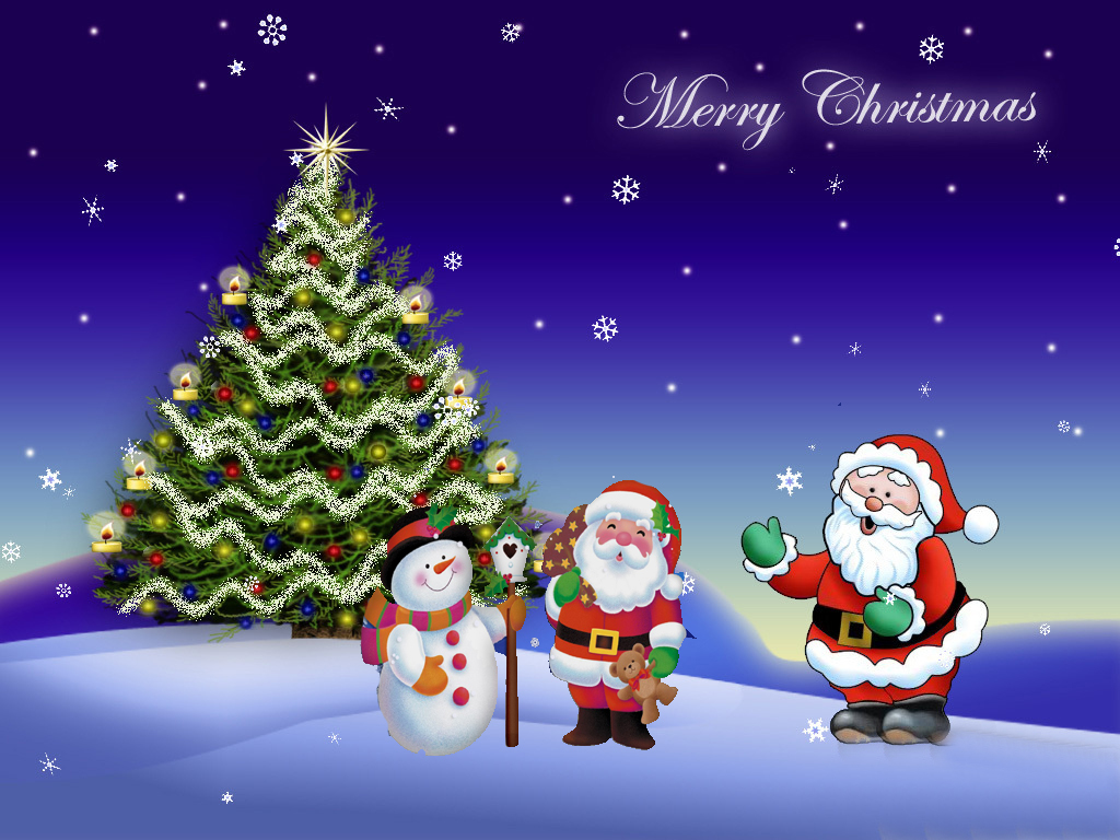 Xmas Tree HD Wallpaper
