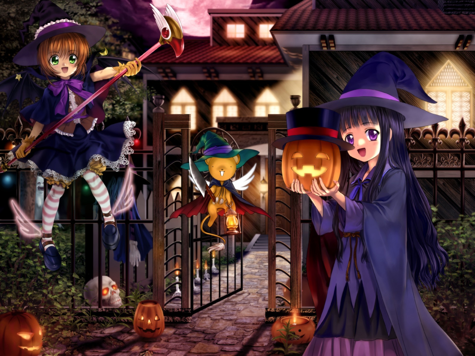 anime Girls, Halloween, Card Captor Sakura Wallpaper HD / Desktop and Mobile Background