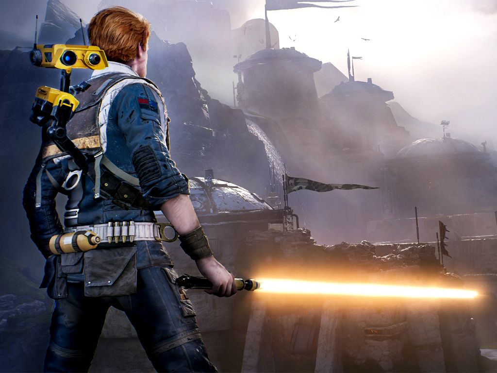 Star Wars Jedi: Fallen Order video game gets new trailer and a first look at Cal's orange lightsaber On. Star wars jedi, Star wars fallen order, Star wars games