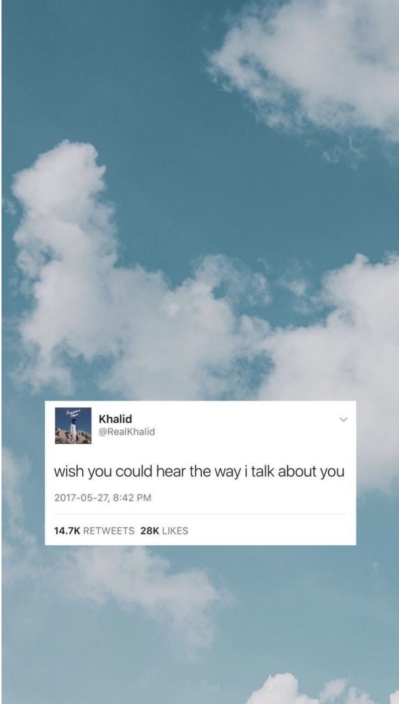 picture wall. Khalid, Tweet quotes, Paper quote