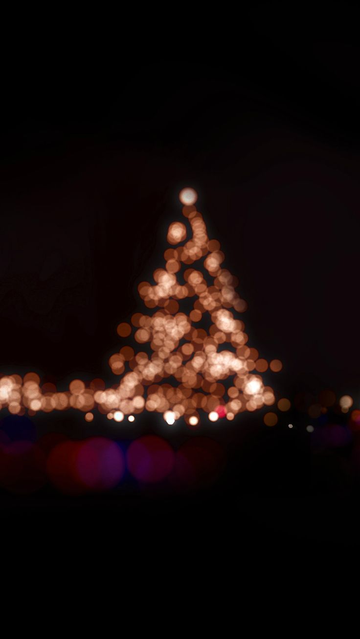 Christmas Lights Bokeh Love Dark Night iPhone 6 Wallpaper Download. iPhone Wallpap. Wallpaper iphone christmas, Christmas lights wallpaper, Wallpaper iphone neon