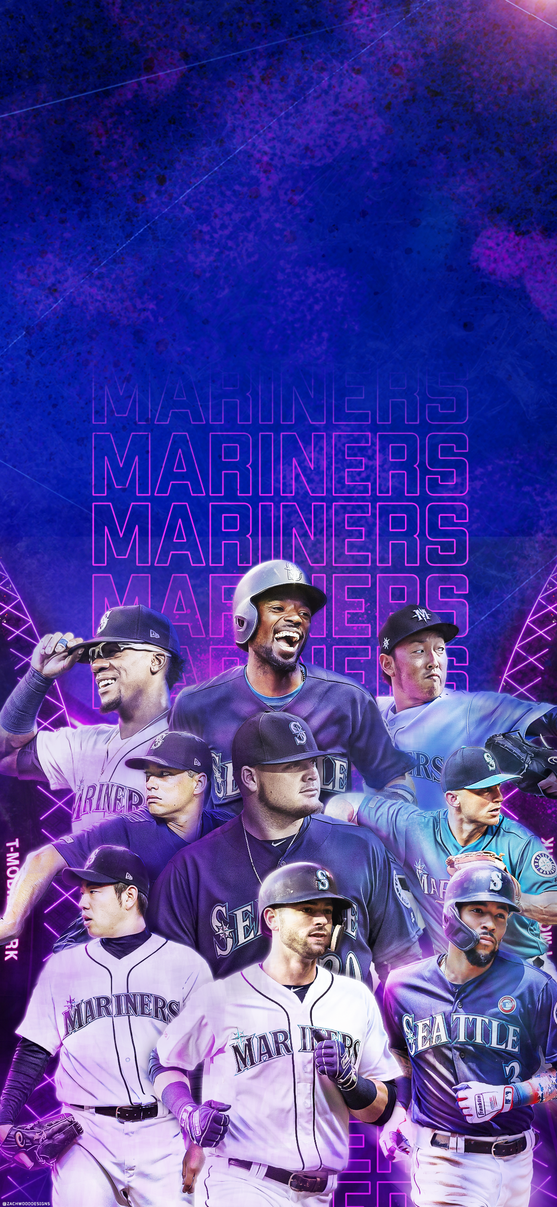 30 Of My MLB Team Design Challenge, The Seattle Mariners