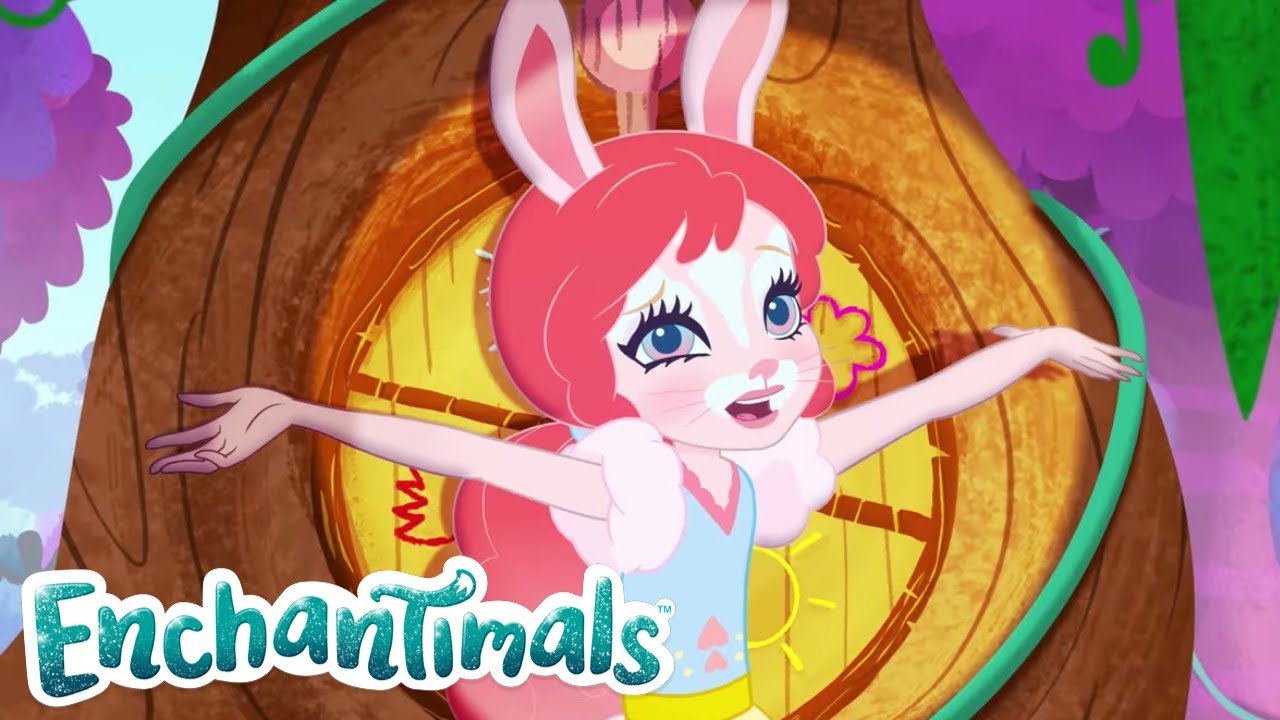 Coloring Pages Enchantimals. Magical girls and their pets