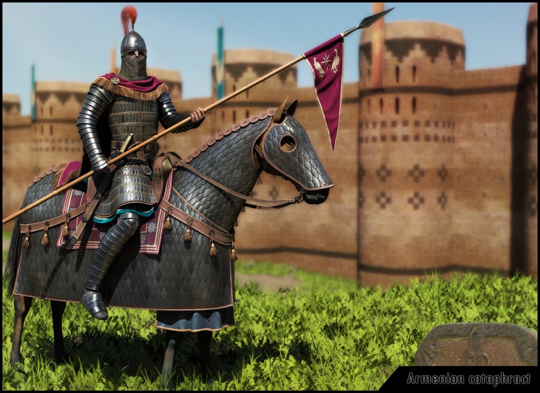 ArtStation - Parthian Cataphracts