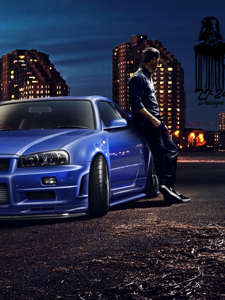 Paul Walker Nissan Skyline Wallpapers Wallpaper Cave 