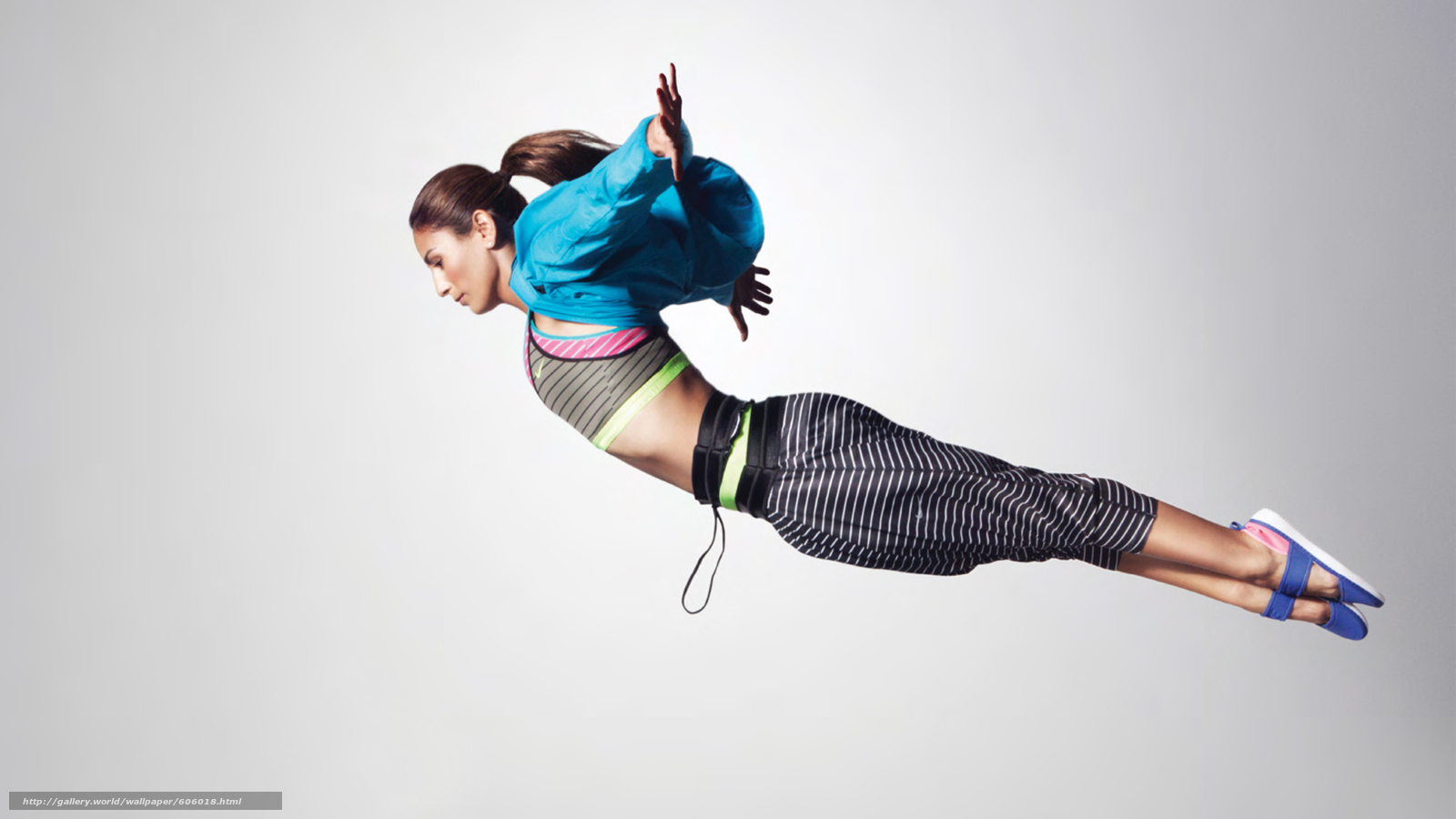 Download wallpaper girl, baby, little, sports free desktop wallpaper in the resolution 3400x1912