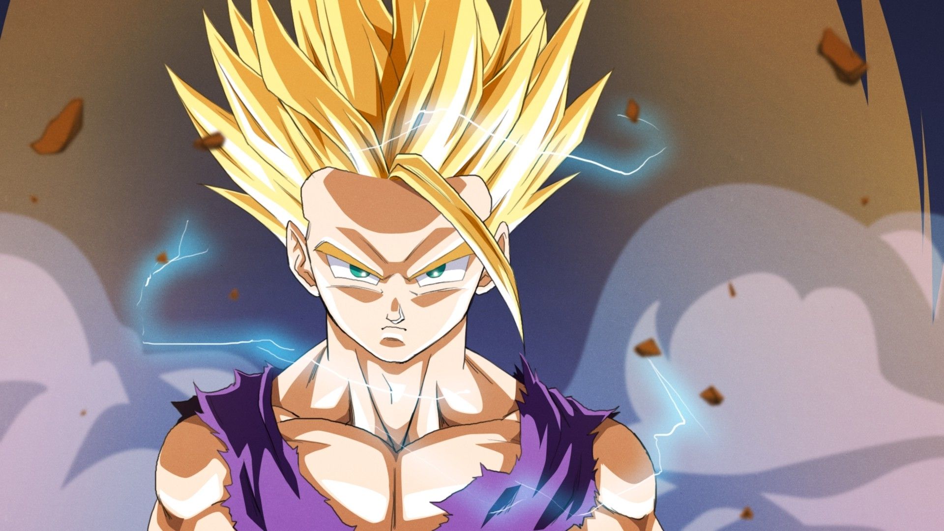 New Super Saiyan 2 Gohan Wallpaper FULL HD 1080p For PC Desktop. Dragon ball super wallpaper, Goku wallpaper, Goku super saiyan wallpaper