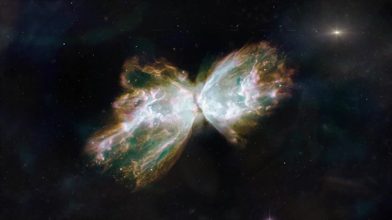 Butterfly Nebula Motion Graphics