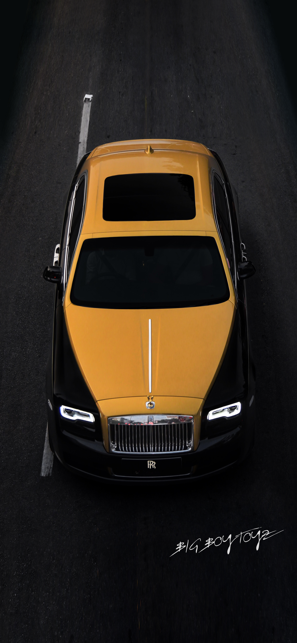 Rolls Royce Black And Gold