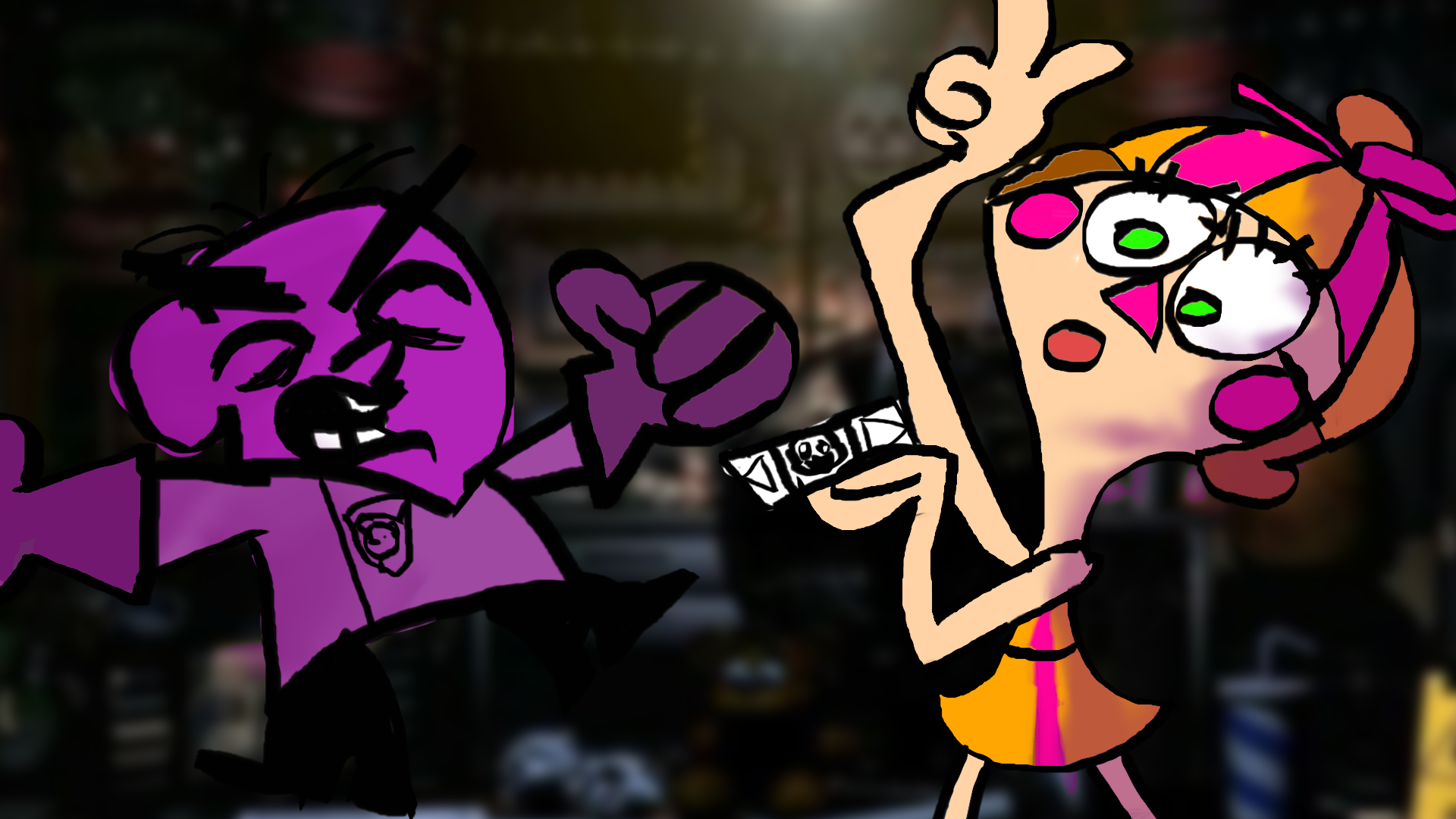 DEE DEE GET OUT OF MY LABORATORY: fivenightsatfreddys