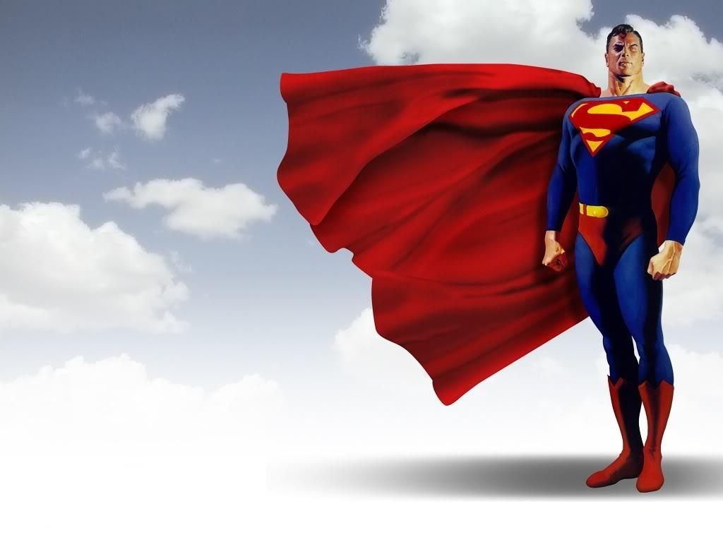 Superman Cartoon Wallpaper, HD Superman Cartoon Background on WallpaperBat