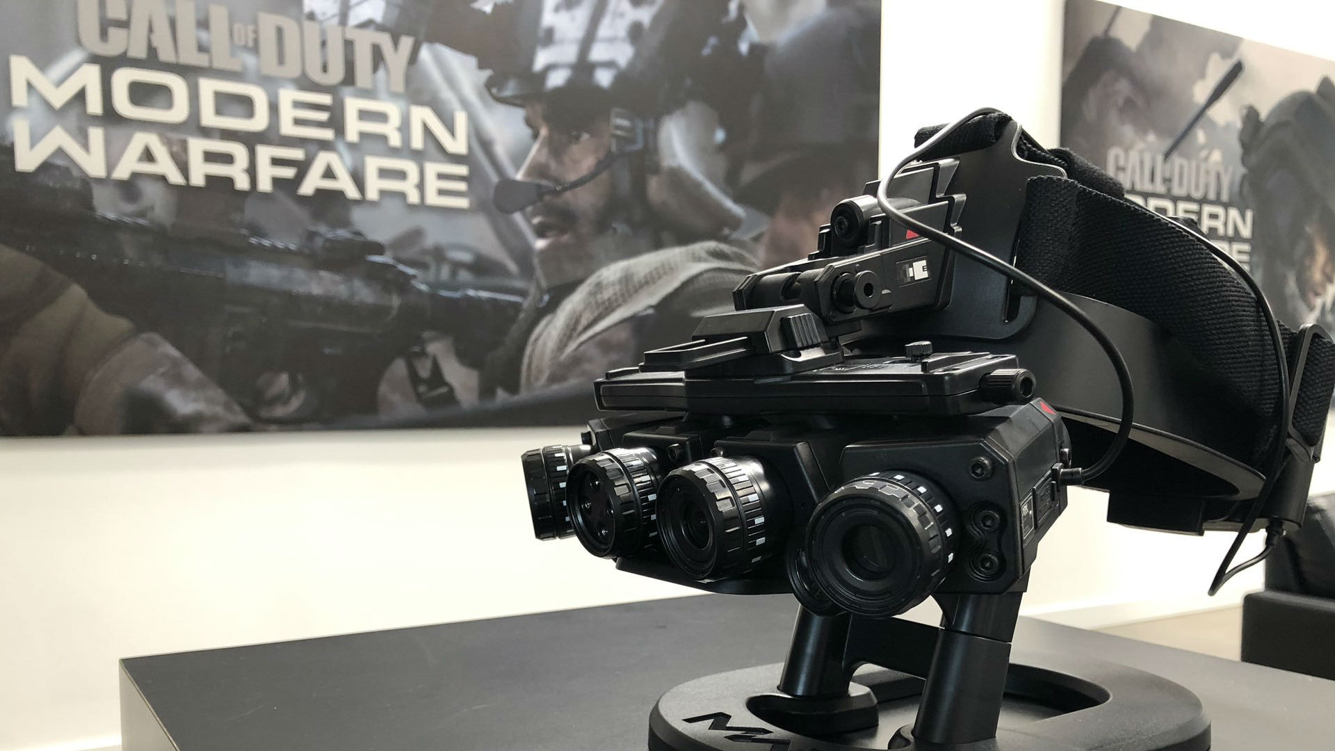 The Modern Warfare Dark Edition night vision goggles are a sight to behold in new official image
