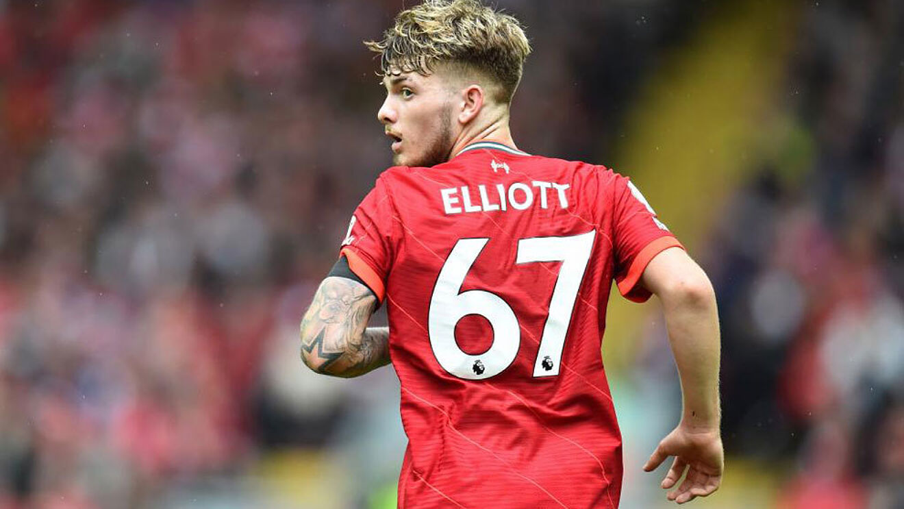 Liverpool. Premier League: Liverpool youngster Harvey Elliott shines on first Premier League start