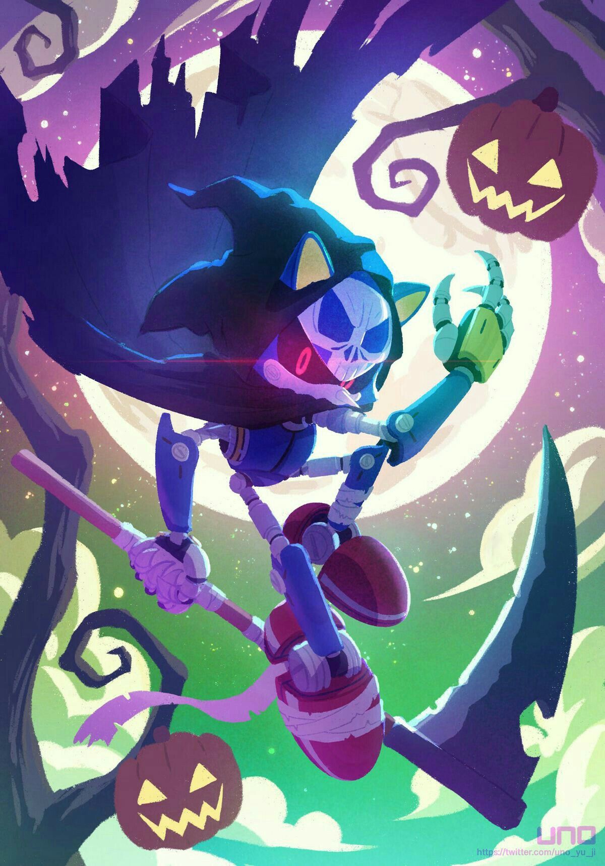 Grim Reaper Metal. Sonic, Sonic the hedgehog, Sonic fan art