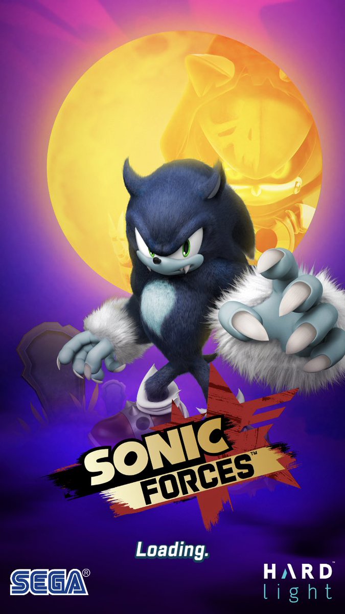 The Chao Channel new sonic forces start wallpaper is featuring sonic the werehog and reaper metal sonic!!!