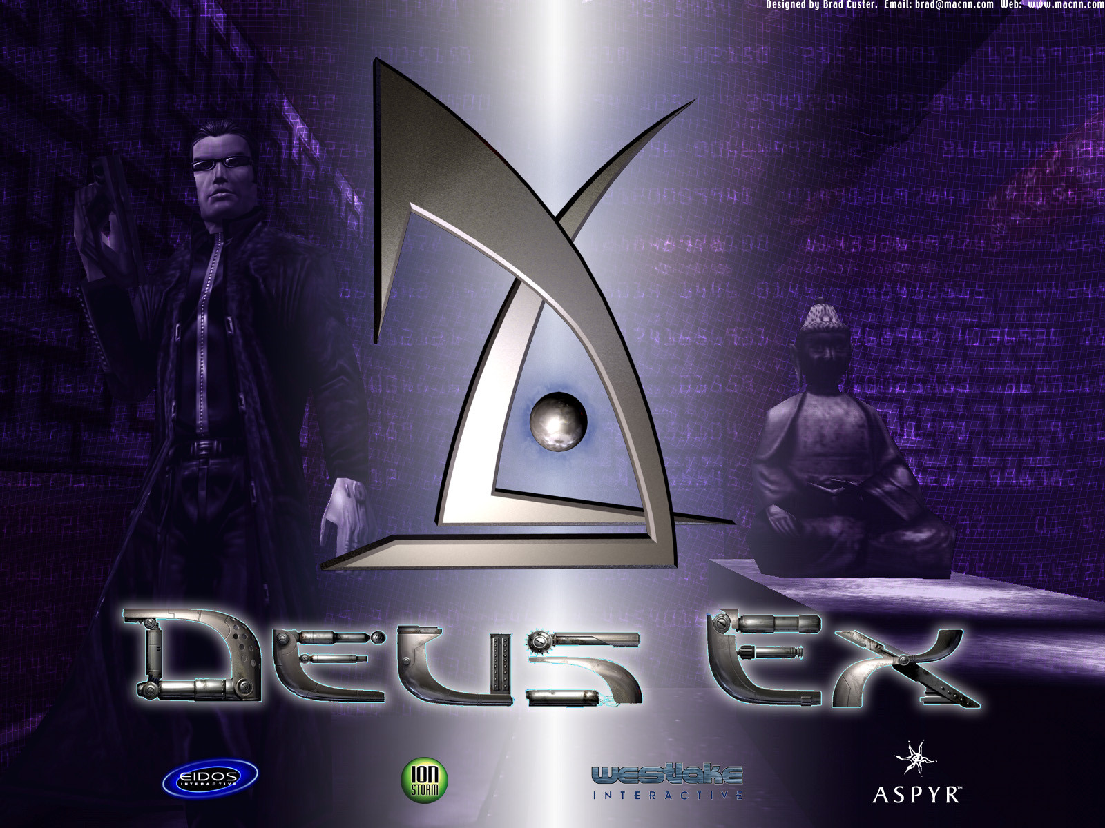 Deus Ex wallpaper from way back in the early 2000's: Deusex