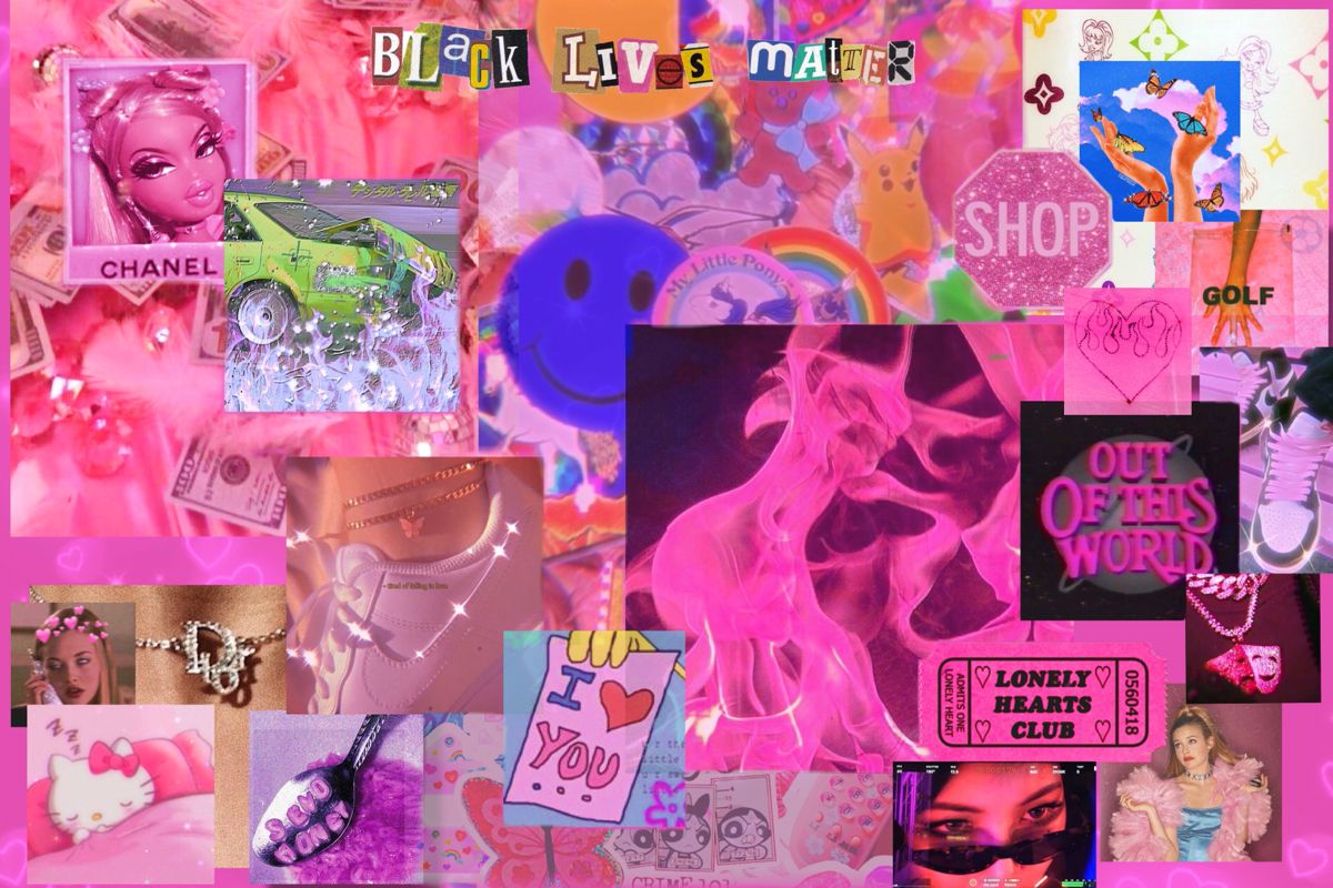y2k wallpaper!. Hello kitty shop, Pink y2k, Pink y2k aesthetic
