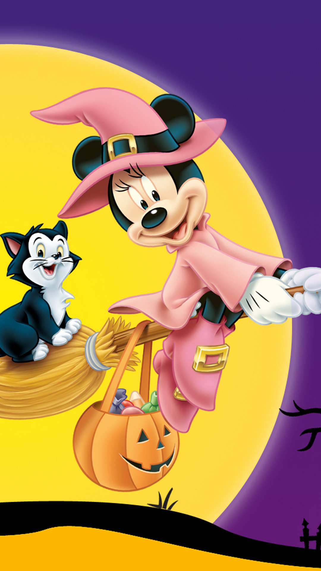 Disney Halloween Android wallpaper HD wallpaper