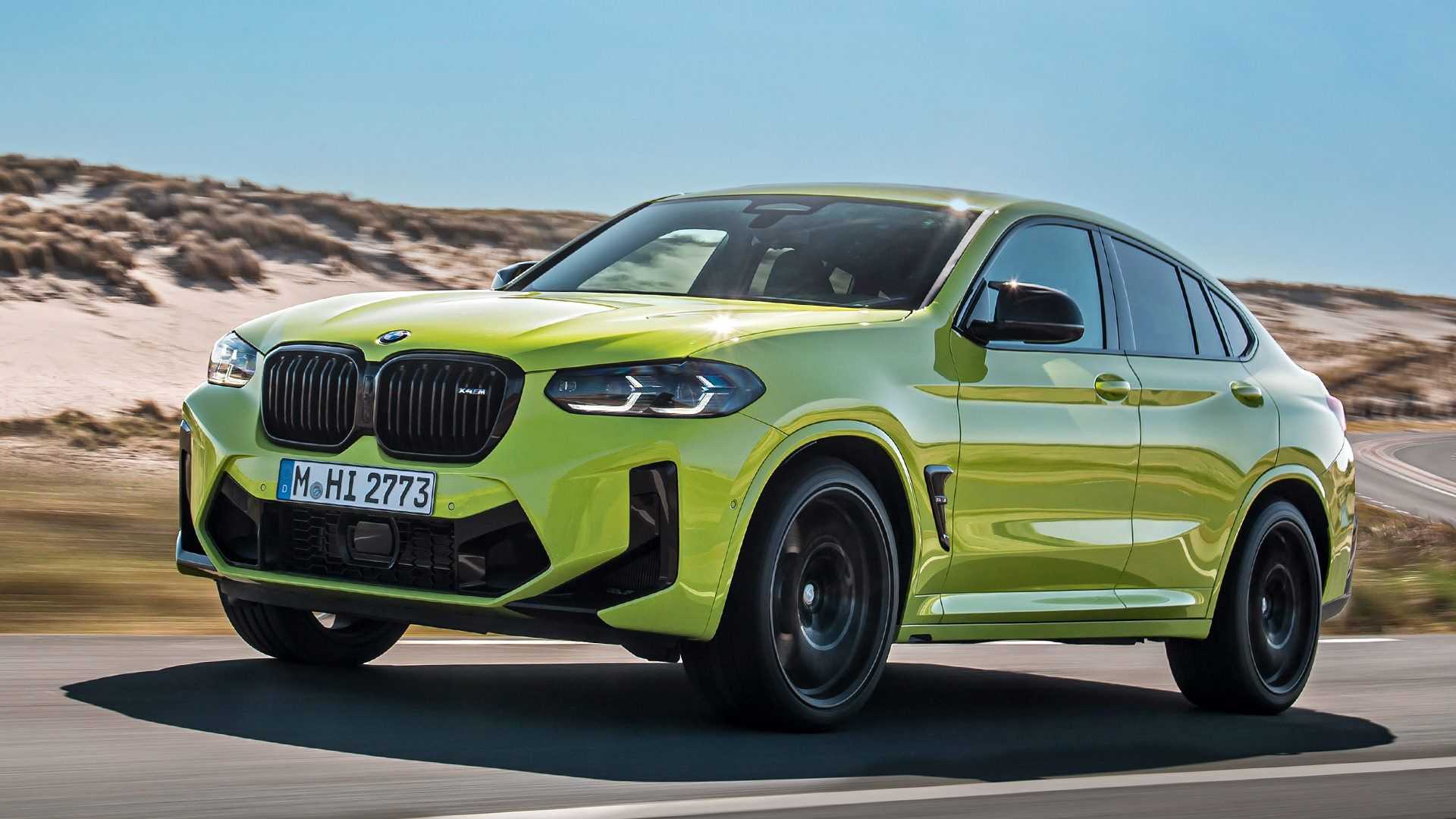 BMW X3 M and X4 M Competition (2021) meager developments