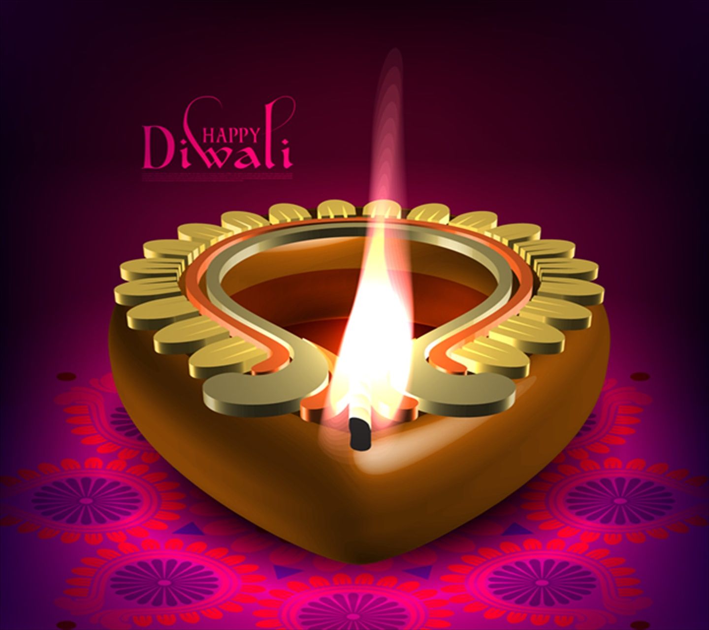 Happy Diwali Diya HD Wallpaper. Happy diwali image, Diwali image, Happy diwali
