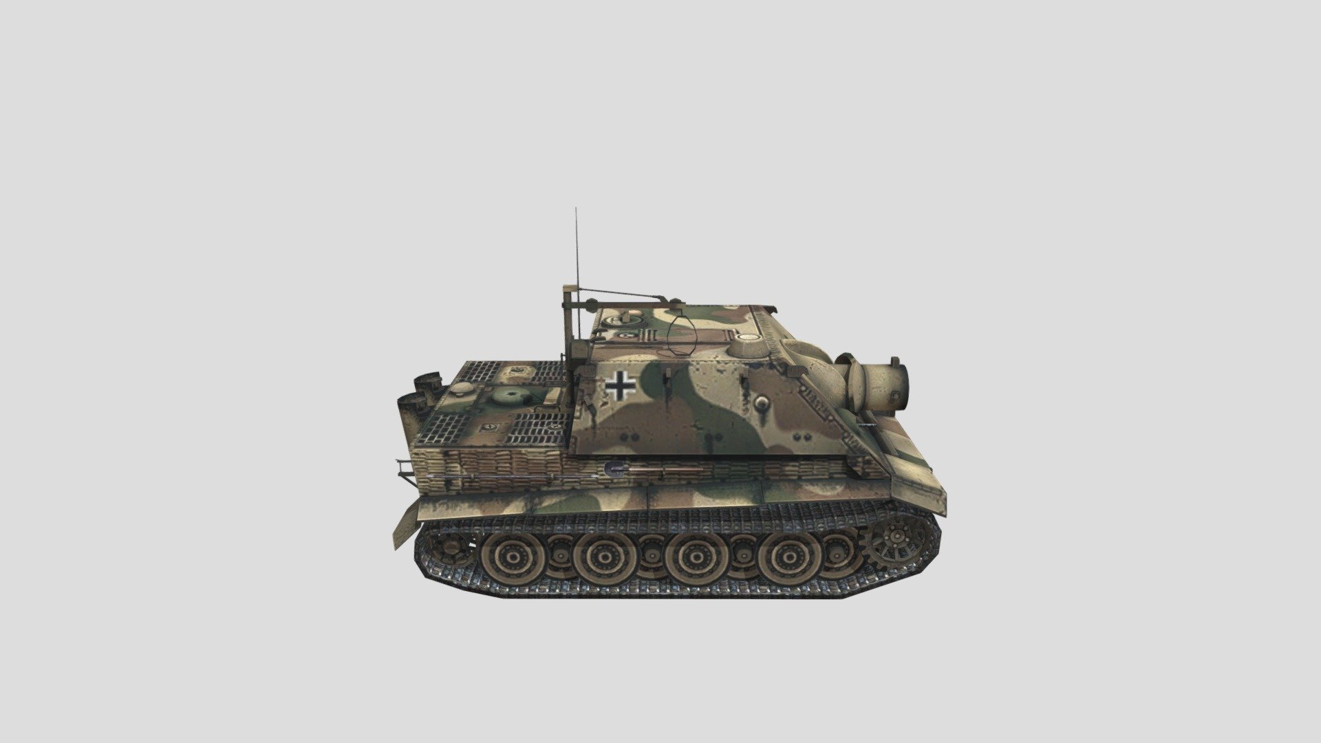 Sturmtiger Tank Free 3D model by Herdyn [a1e6aa9]