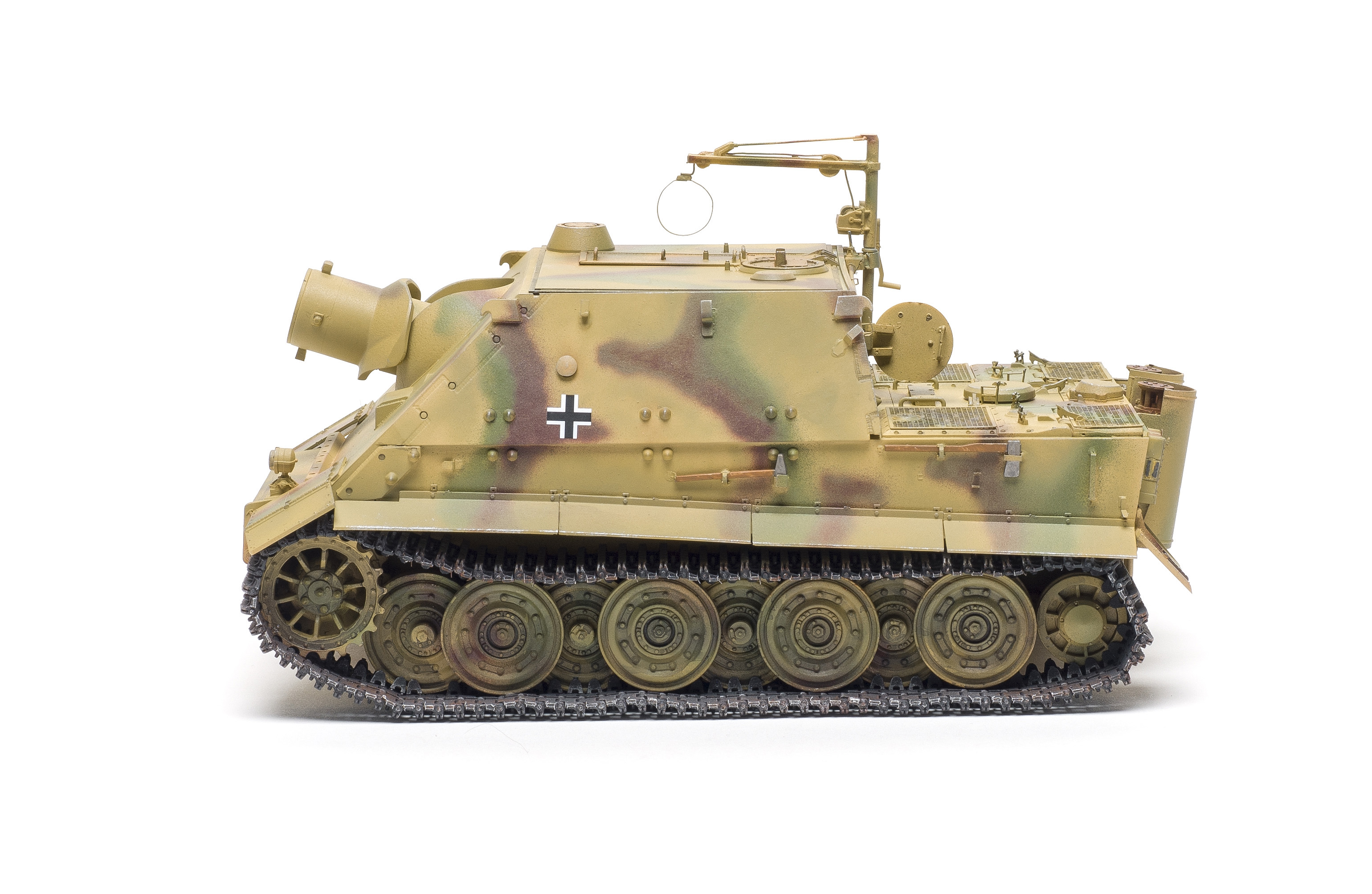 Build Review Of The Ryefield Sturmtiger RM 61 L 5.4 38cm Scale Model Kit. FineScale Modeler Magazine