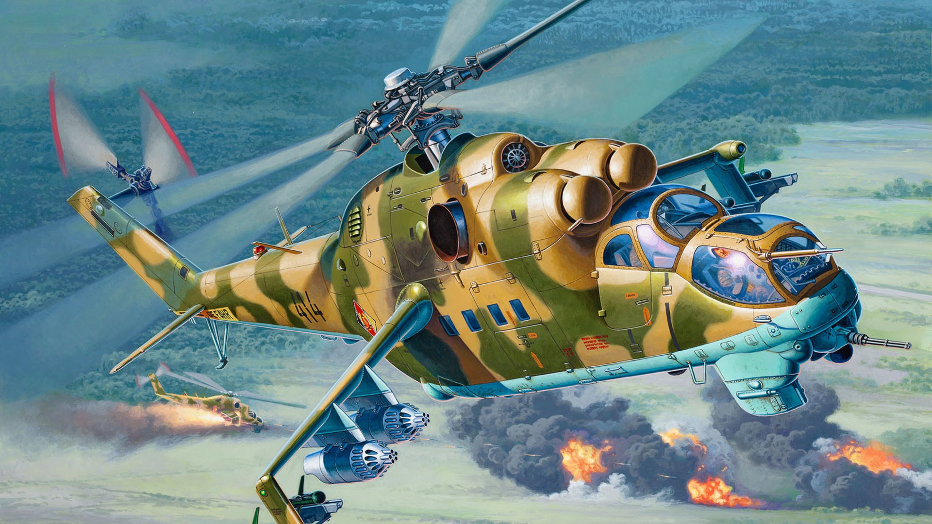 Mil Mi 24 HD Wallpaper
