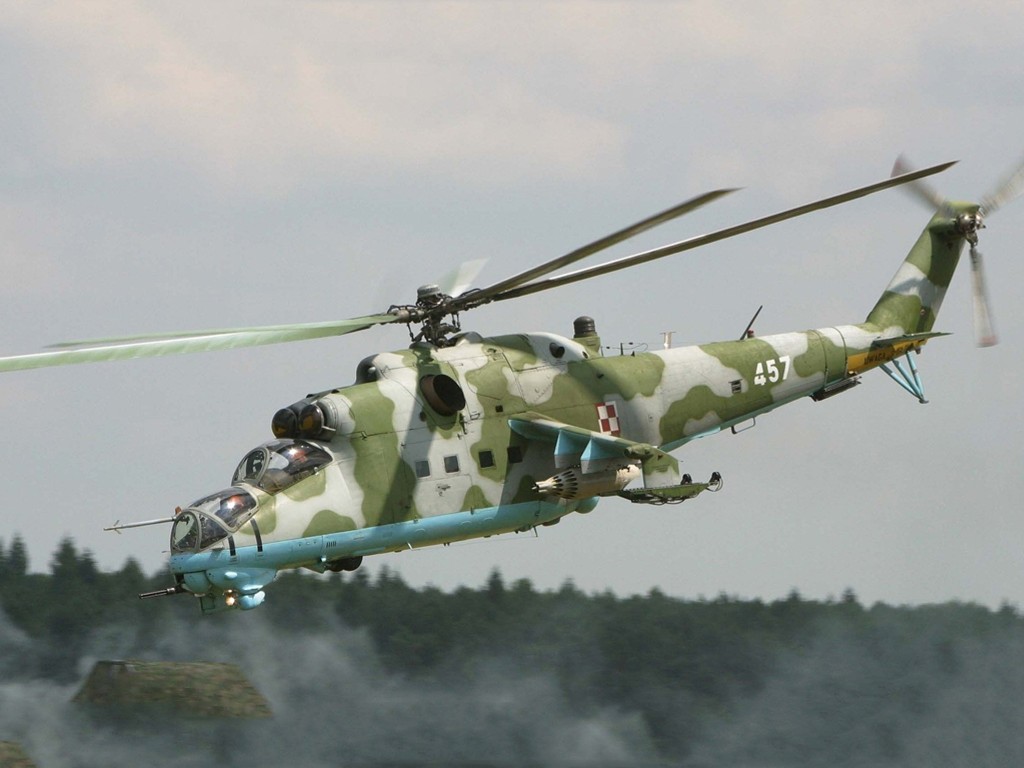 War Helicopter Mi 24