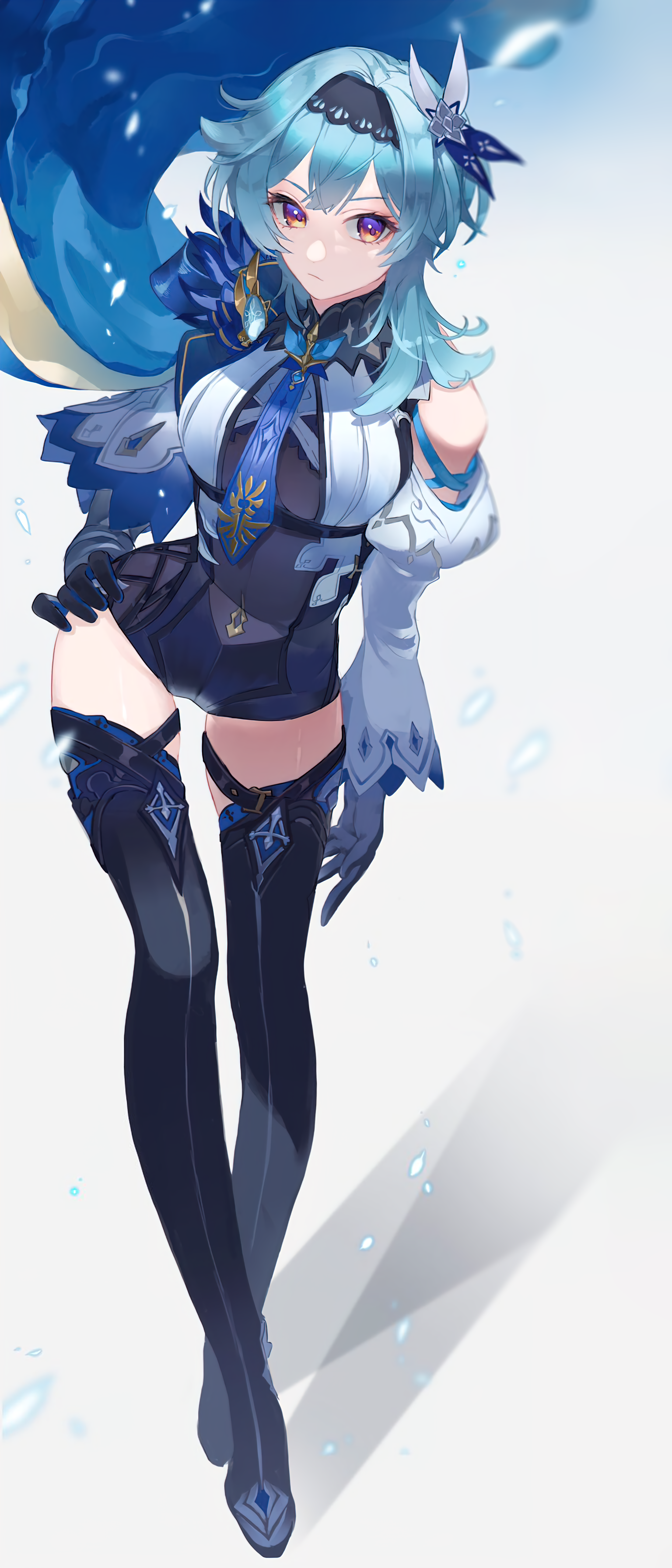 2880×6720 Eula (Genshin Impact)