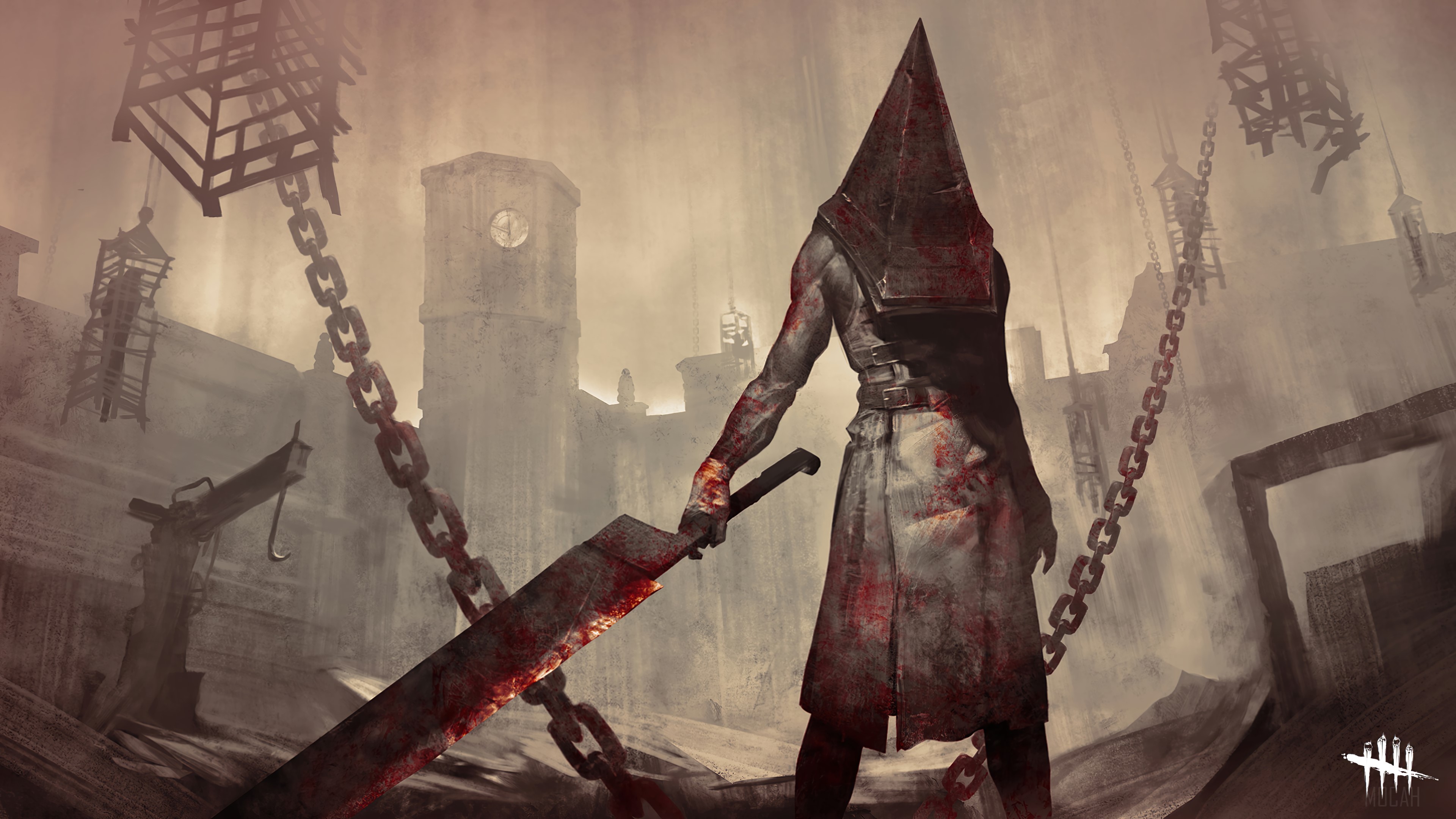 Pyramid Head HD wallpapers, Backgrounds.