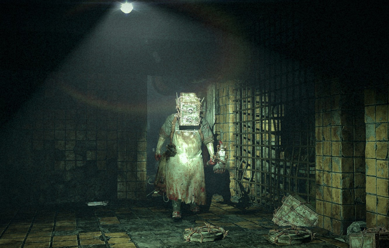 Wallpaper the executioner, the guardian, the evil within image for desktop, section игры