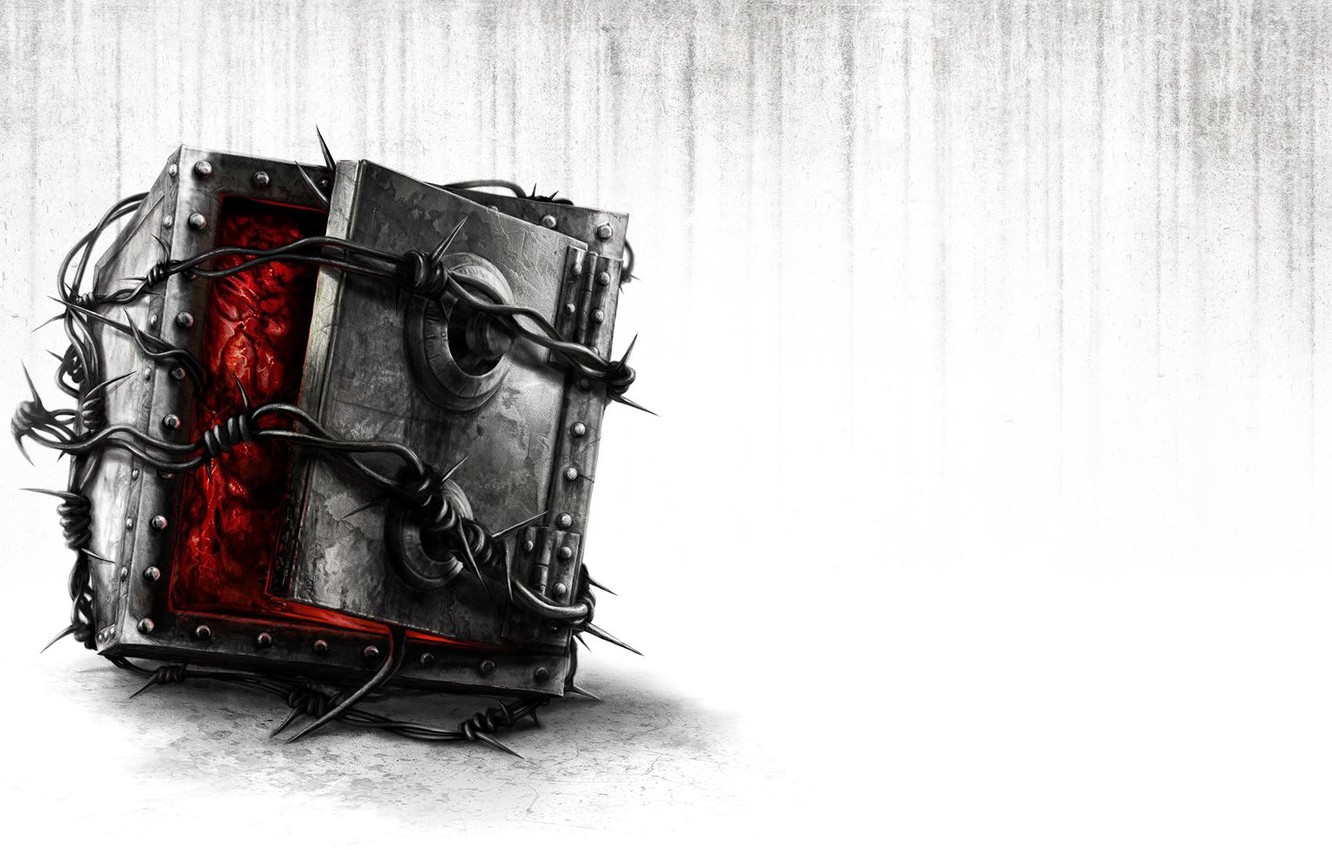 Wallpaper Box, DLC, Bethesda Softworks, Tango Gameworks, The Evil Within, Barbed Wire, The Evil Within: The Executioner, Box, Safety Deposit box, The Executioner image for desktop, section игры
