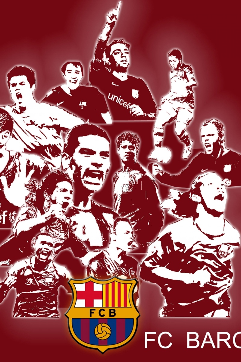Wallpaper Barcelona, Club, Football, Command, Players Barcelona Legends