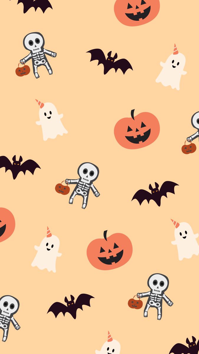 Spooky Friends. Halloween wallpaper background, Cute fall wallpaper, Halloween wallpaper iphone