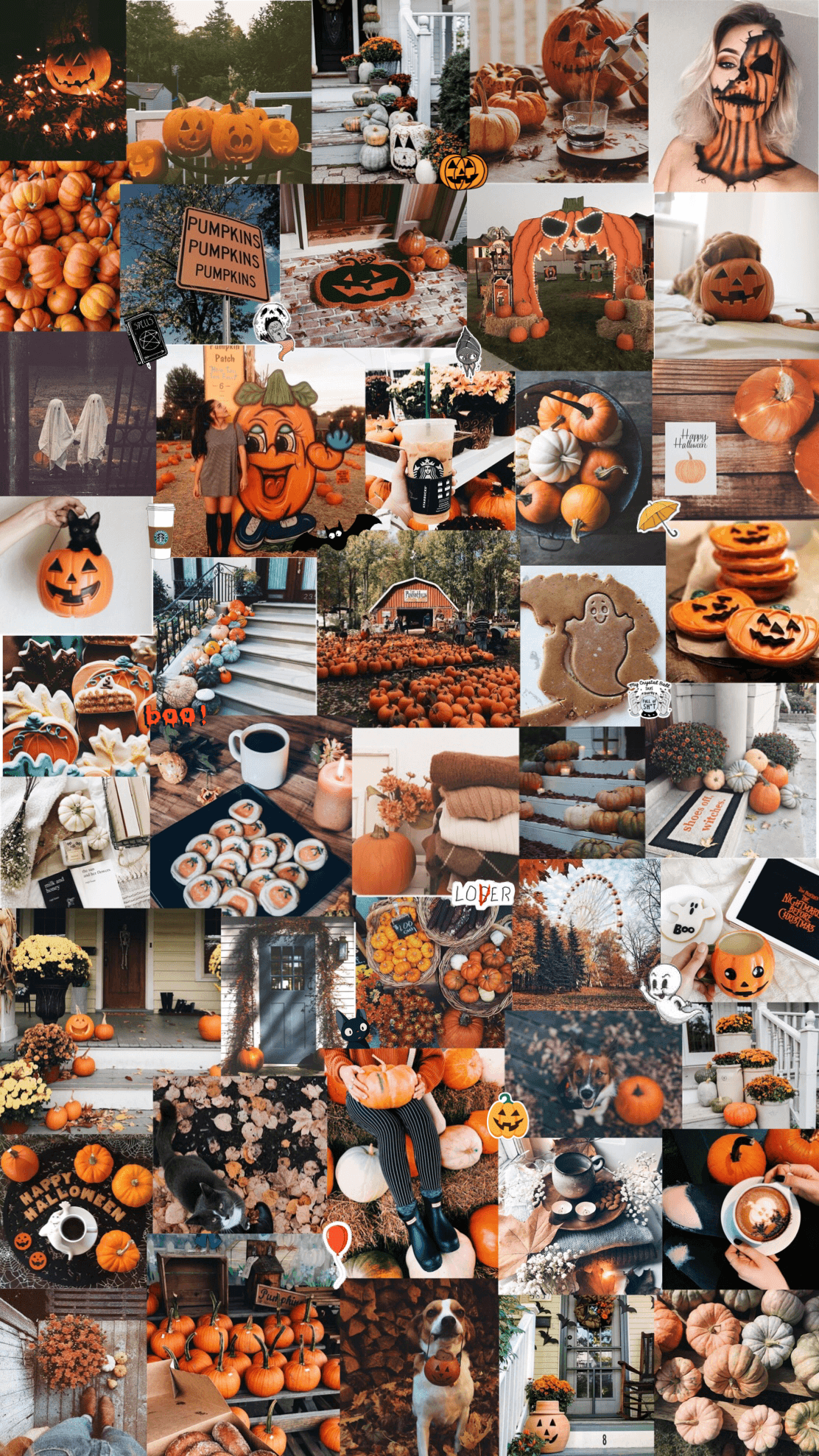 Halloween Collage iPad Wallpapers - Wallpaper Cave
