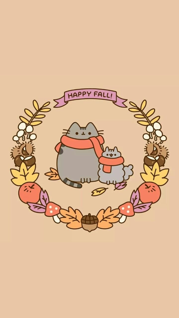 Fall cute tumblr, Tumblr Cartoon HD phone wallpaper