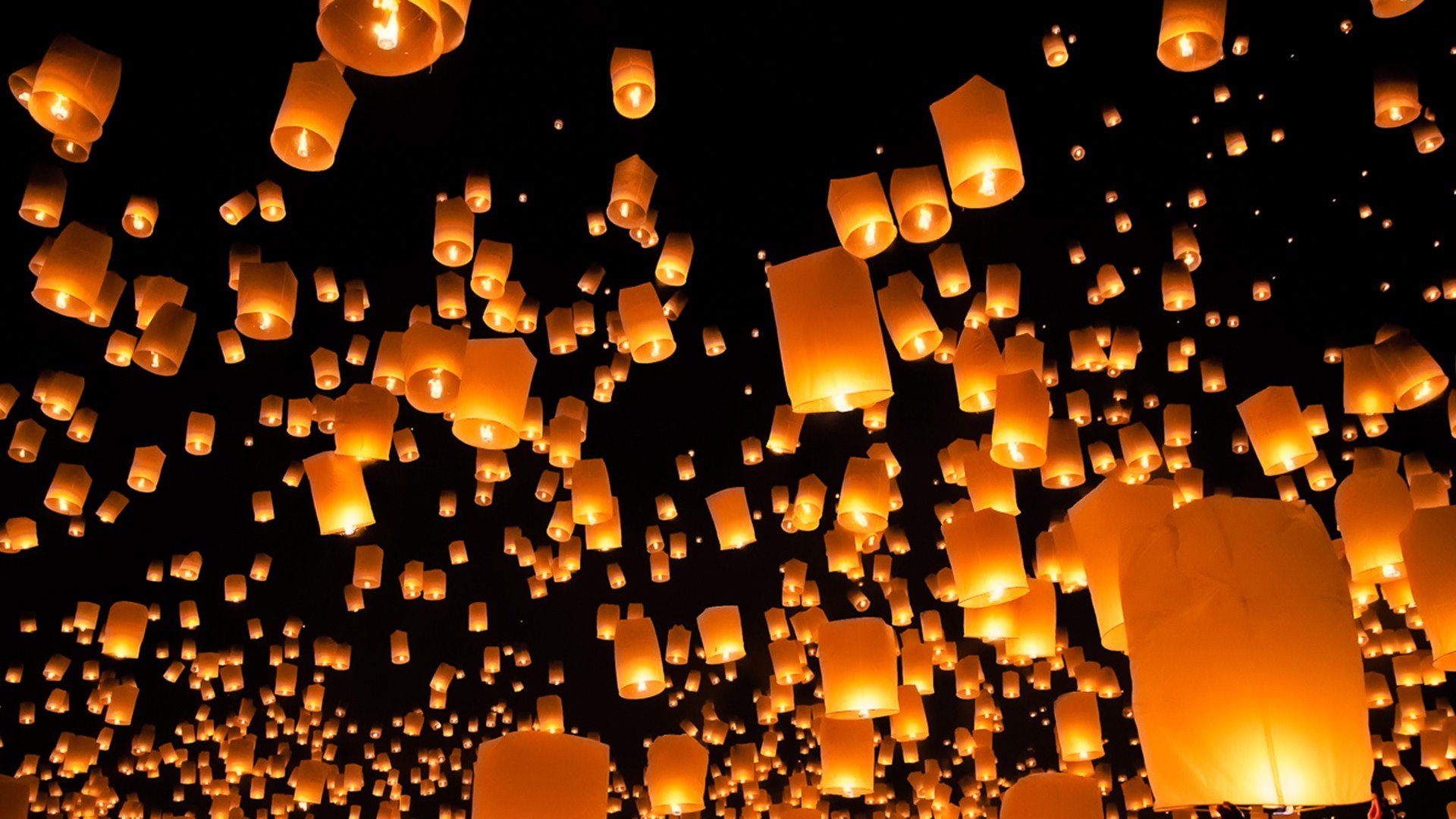night, Light, Ballon, Photography, Hd, Wallpaper HD / Desktop and Mobile Background