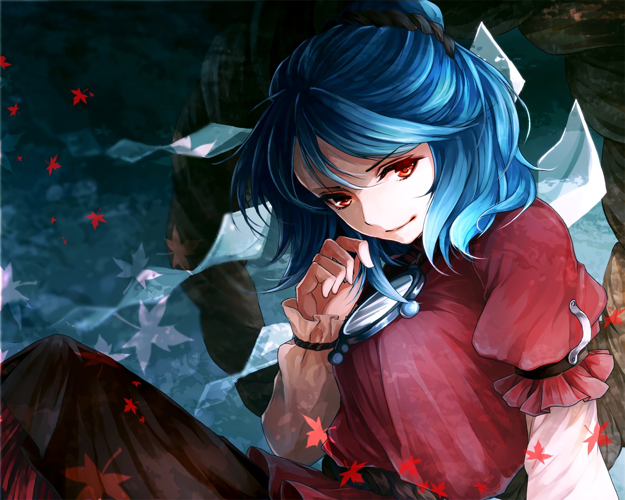 #anime, #Yasaka Kanako, #anime girls, #Touhou wallpaper. Mocah HD Wallpaper