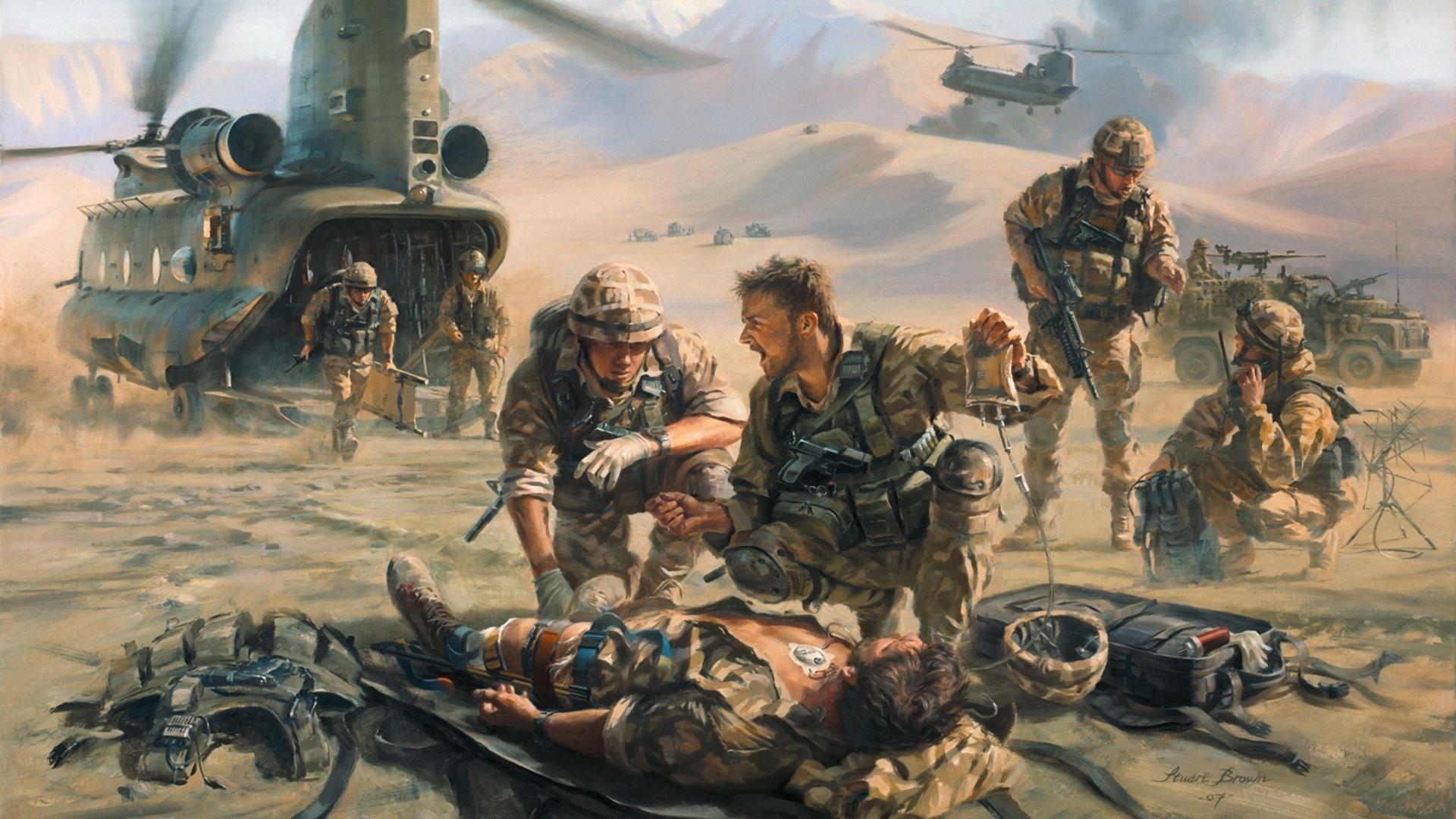 Art Military Wallpaper
