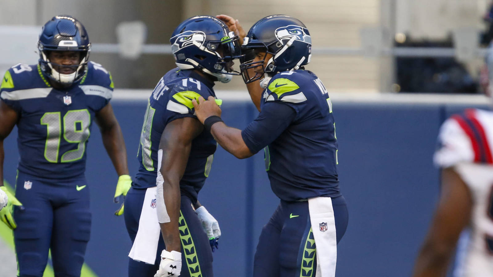 Russell Wilson and DK Metcalf aiming for huge goal