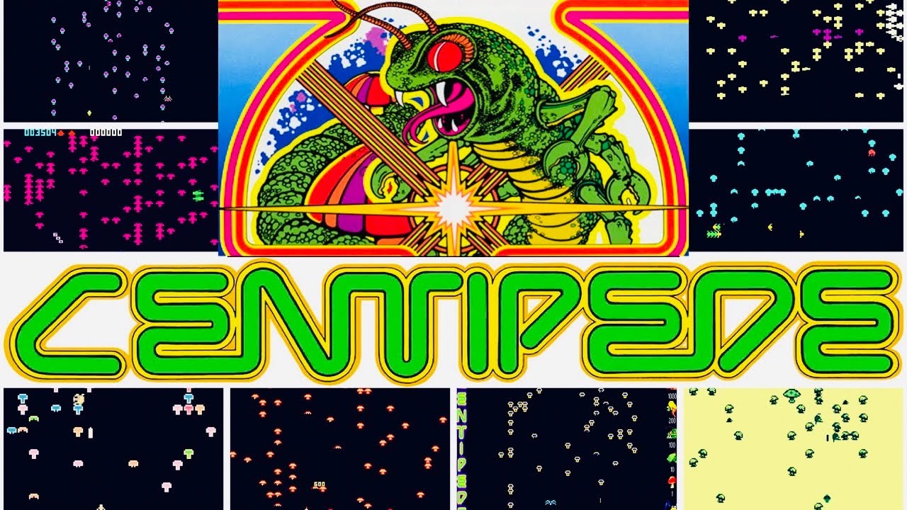 Centipede (1981) Versions Comparison. PORTS U MAY HAVE NOT SEEN. HD. 60FPS