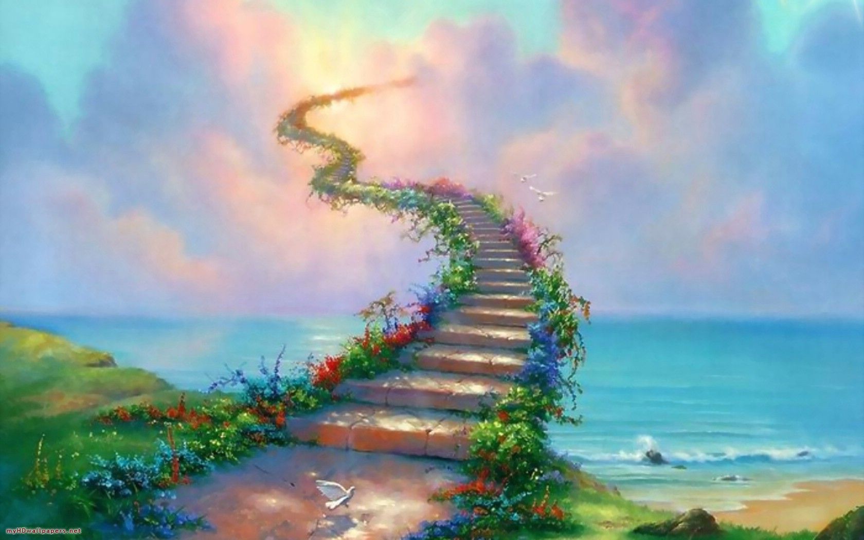 Stairway to Heaven Wallpaper