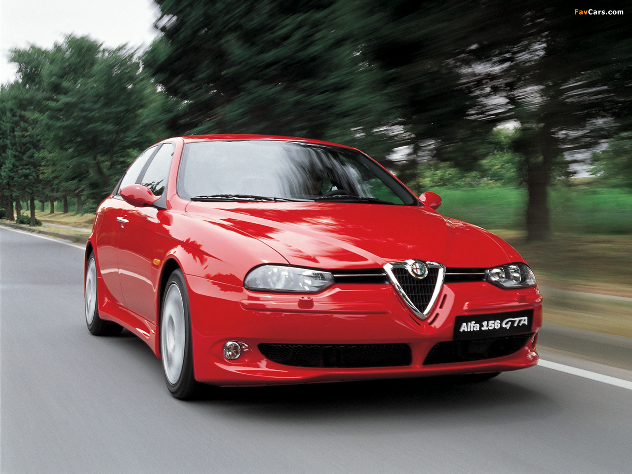 Alfa Romeo 156 GTA 932A (2002–2005) wallpaper (1280x960)