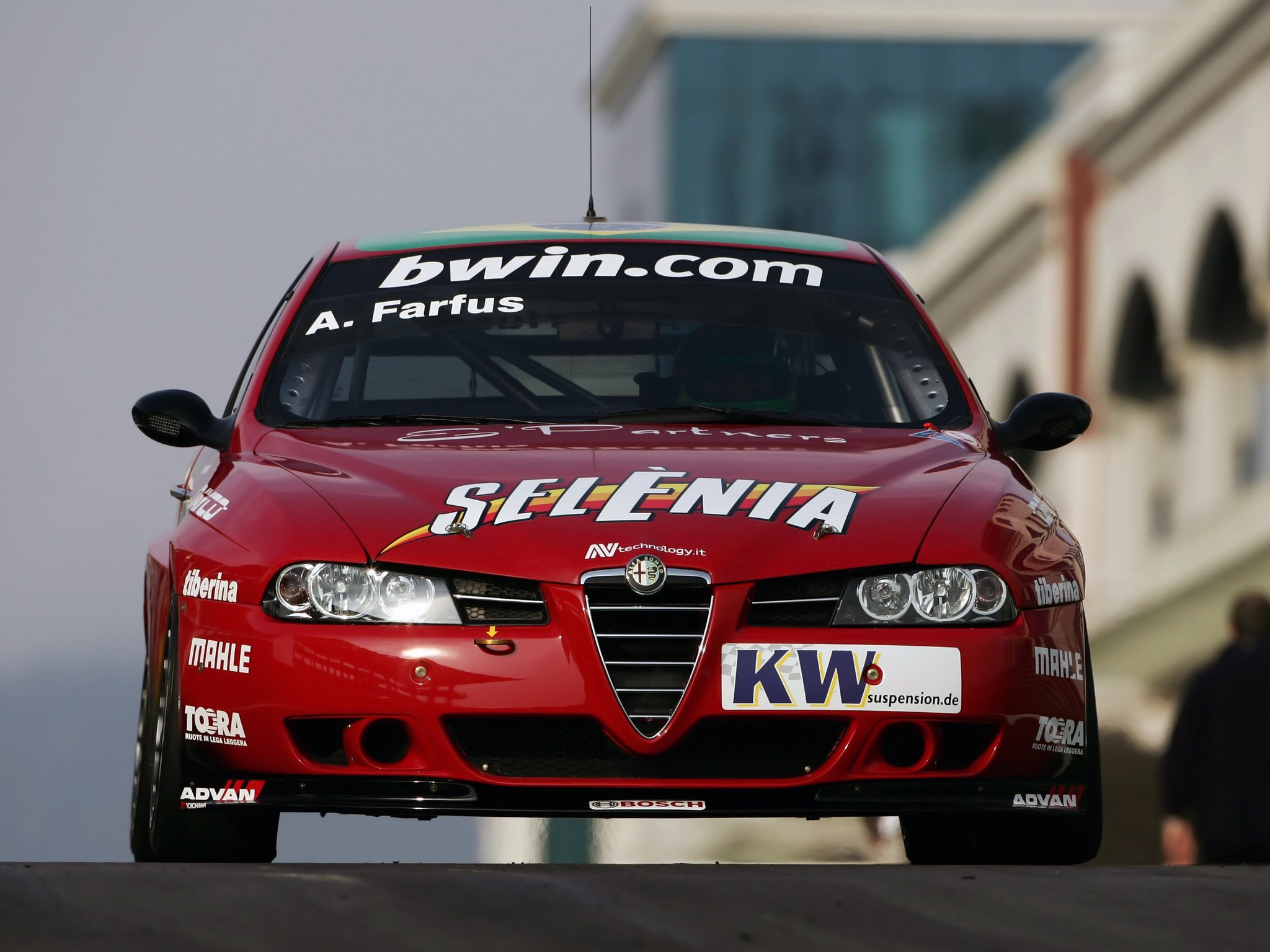 2004 07 Alfa Romeo 156 Super 2000 (SE107) WTCC Race Racing Gs Wallpaperx1536