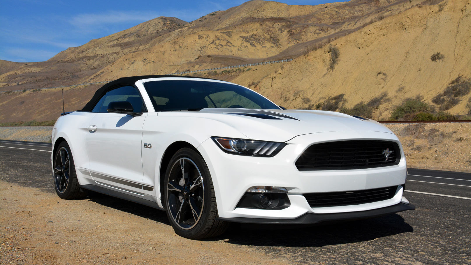 California Cruisin' in a Convertible Mustang GT California Special