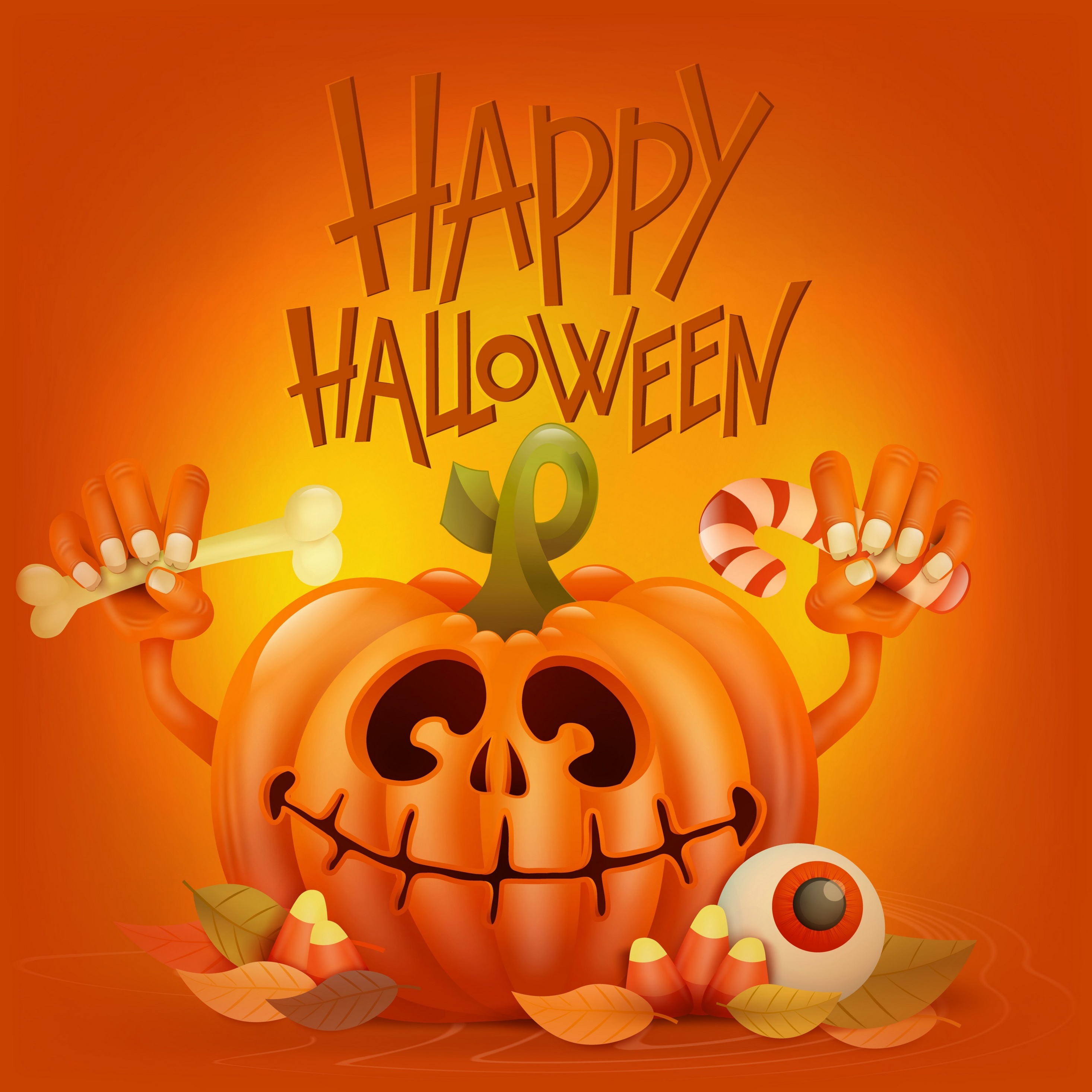 Happy Halloween 4k iPad Pro Retina Display HD 4k Wallpaper, Image, Background, Photo and Picture