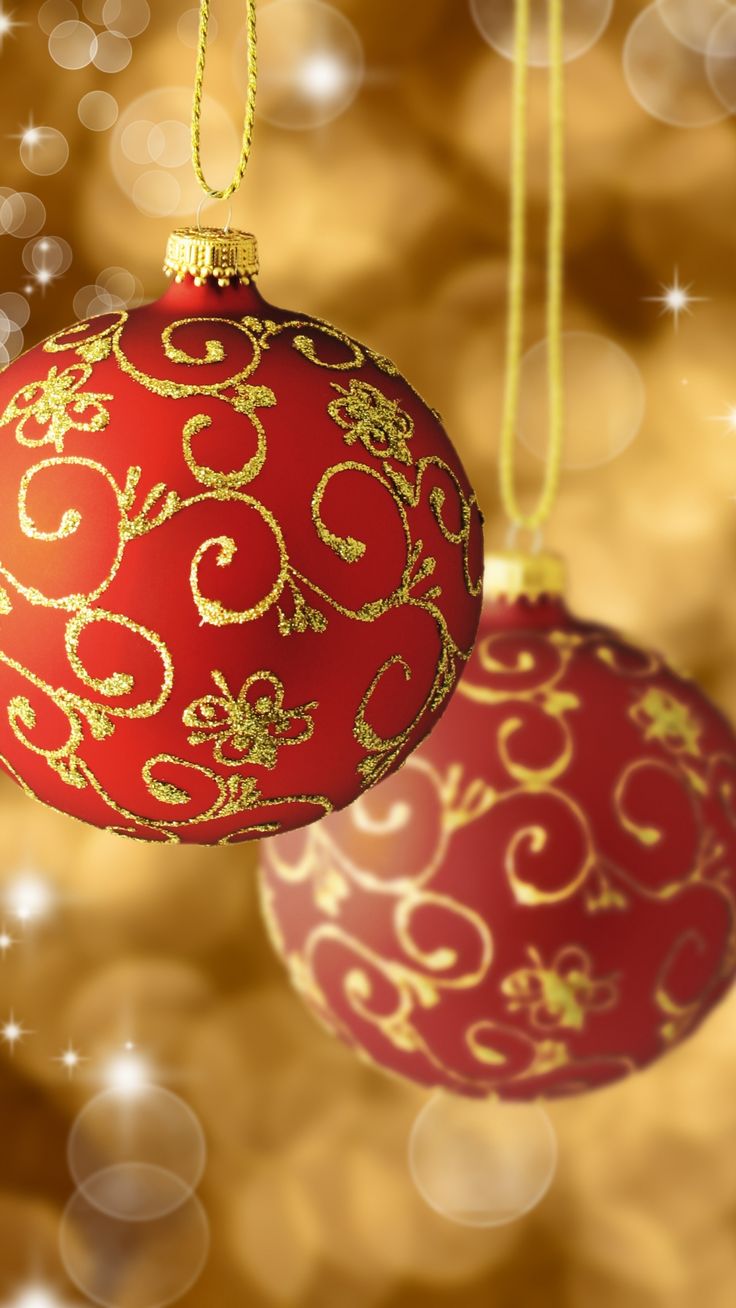 Christmas holidays htc one wallpaper. Gold christmas tree decorations, Red gold christmas, Christmas tree decorations