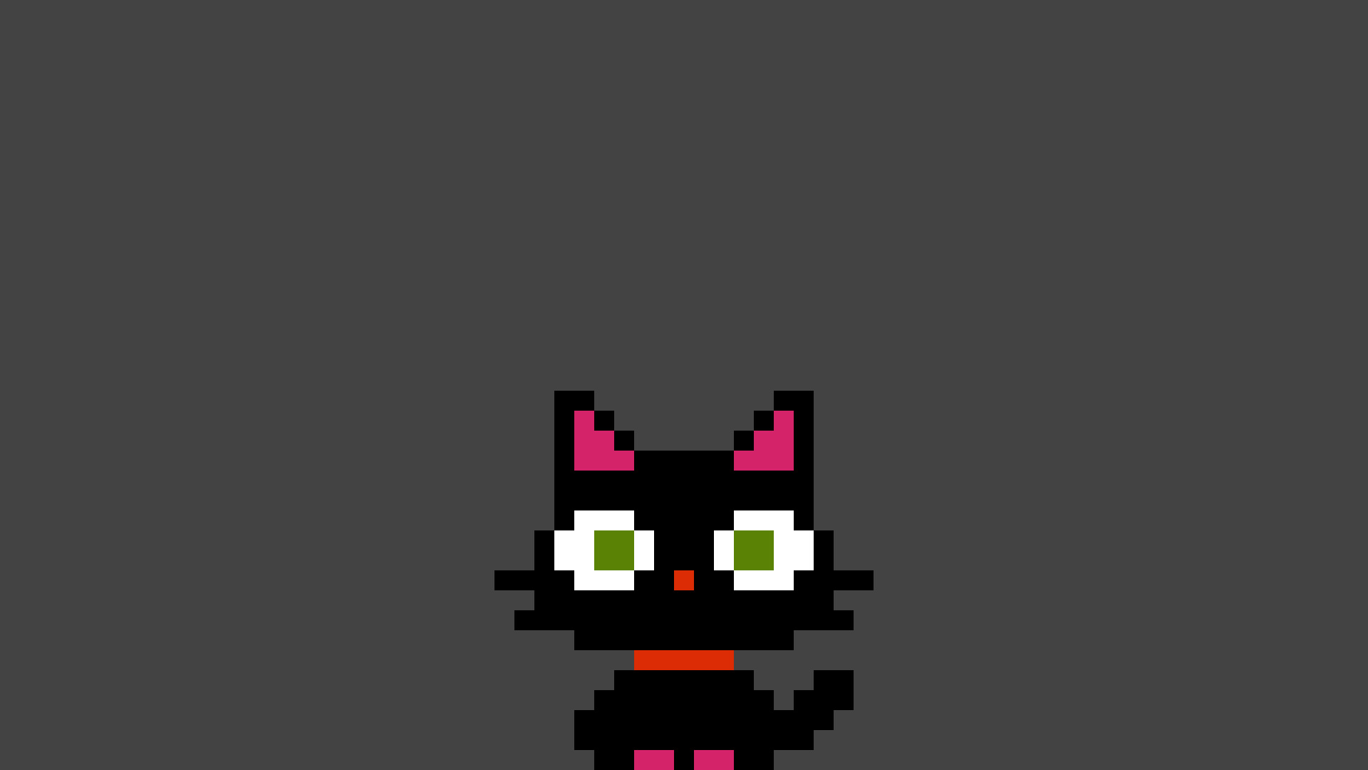 pixel art pixels cat HD wallpaper, Background