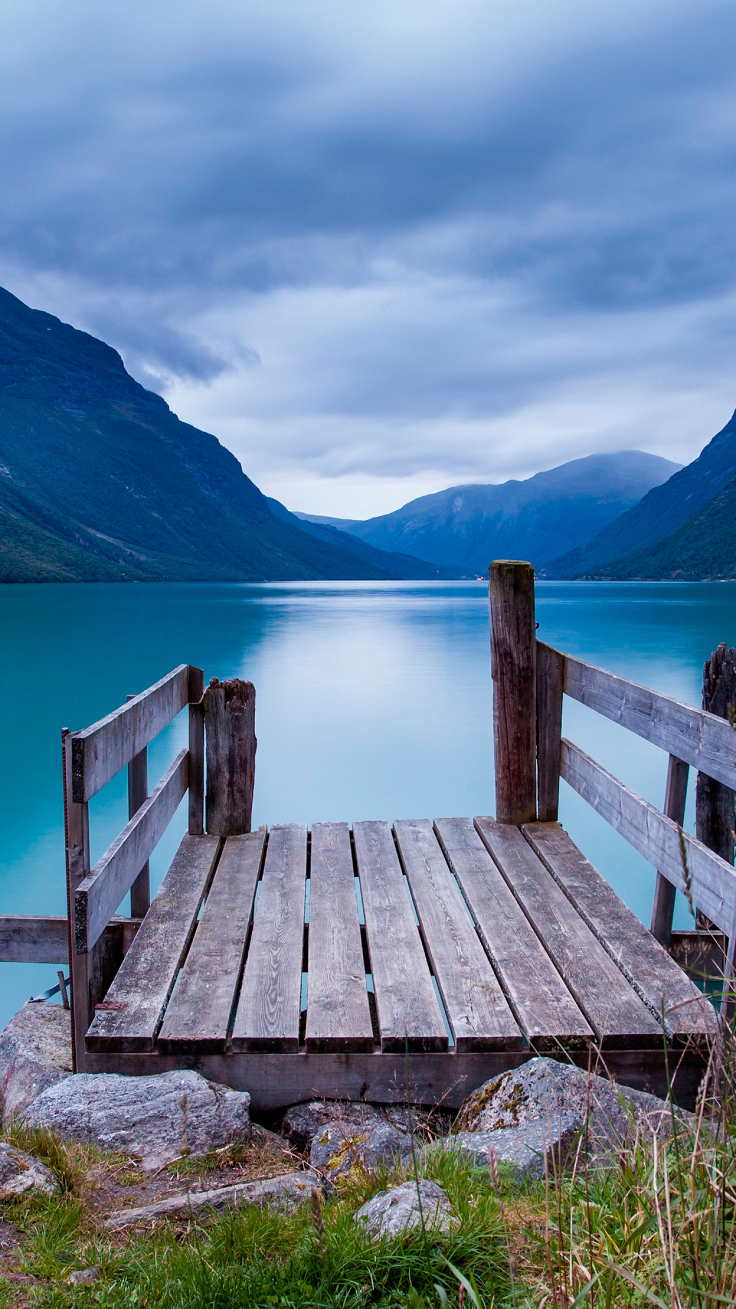 Wallpaper Norway, 5k, 4k wallpaper, bridge, sea, lake, water, blue, sky, clouds, mountain, OS