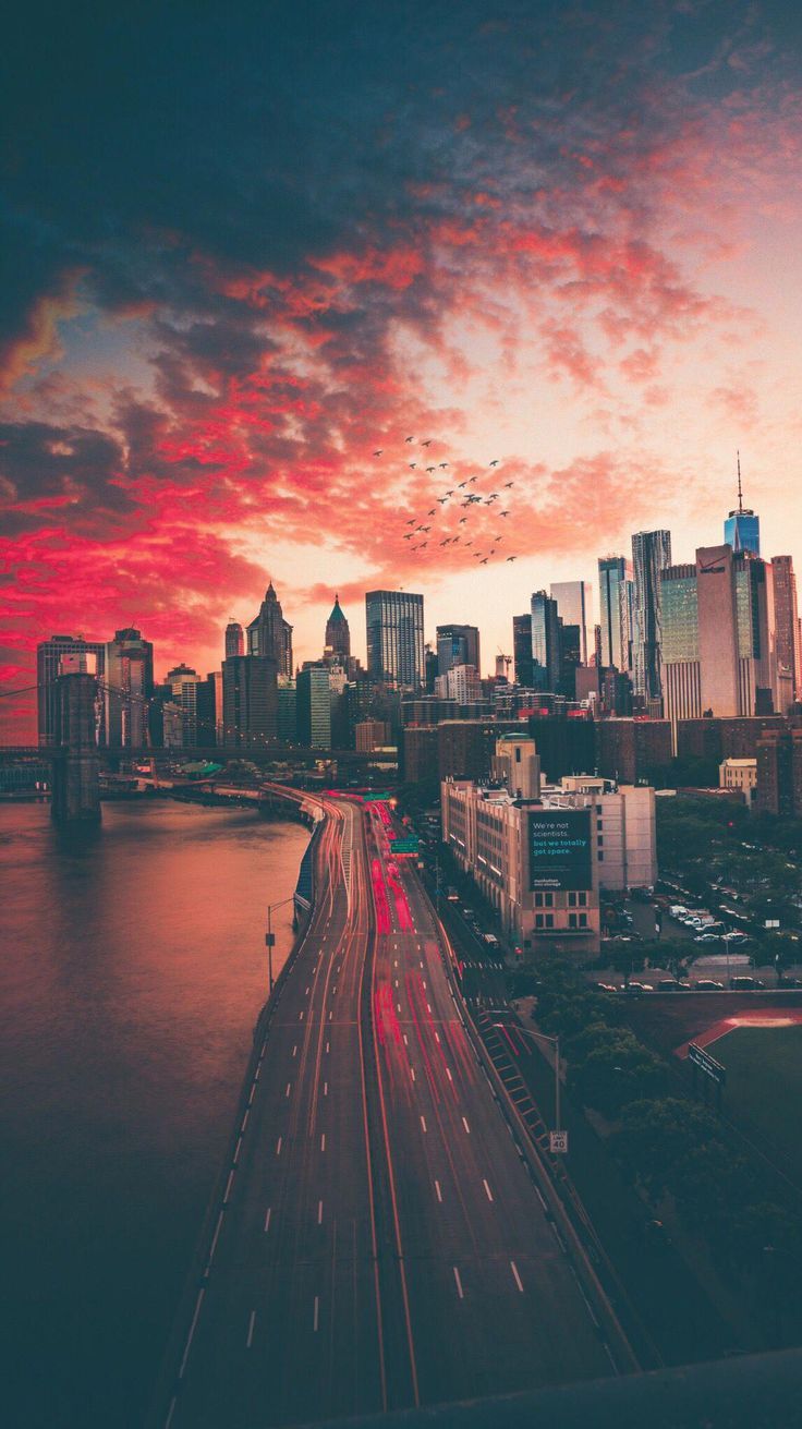 FDR Drive #newyork #nyc #city #urbanlandscapephotographycityscapescitylife. City wallpaper, iPhone wallpaper landscape, New york wallpaper